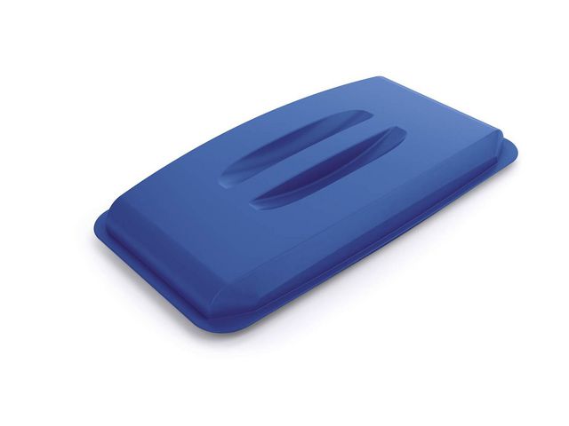 DURABLE Lock Durabin 60l blå | Städ och hygien - Avfallshantering och källsortering - Sortering och återvinning | Kontorsexperten