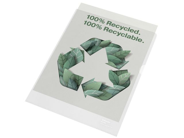 ESSELTE Mapp recycled A4 0,10mm 100/fp | Kontorsmaterial - Mappar och plastfickor - Plastmappar och aktmappar | Kontorsexperten