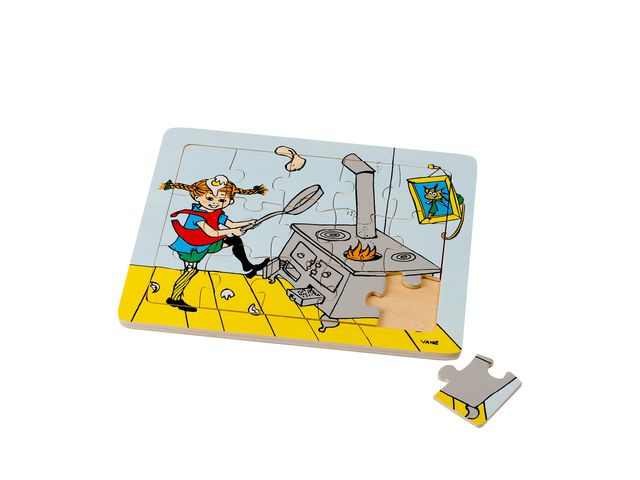 PIPPI Rampussel Pippi 15 bitar | Skola och förskola - Lekmaterial - Pussel - Rampussel | Kontorsexperten