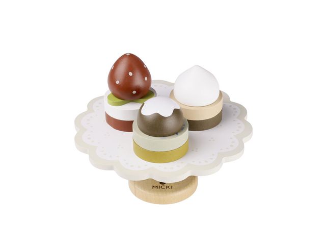 MICKI Kakfat med bakelser | Skola och förskola - Lekmaterial - Kök och matlek | Kontorsexperten