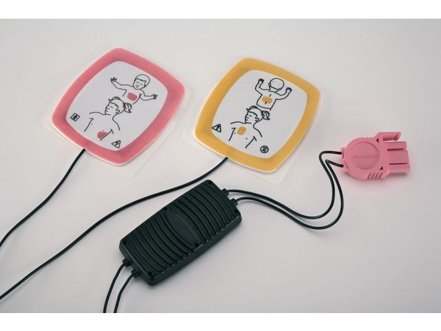 LIFEPAK® Barnelektroder utbytes | Skyddsutrustning - Första Hjälpen - Hjärtstartare tillbehör | Kontorsexperten