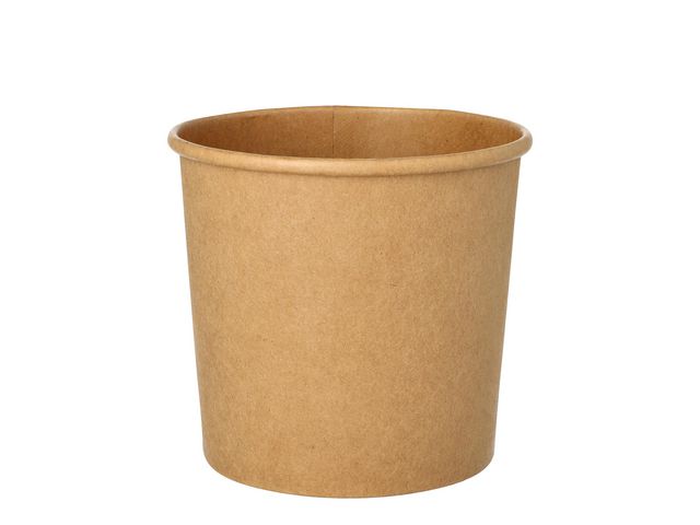 PAPSTAR Soppskål brun 760ml 25/fp | Kök och servering - Engångsartiklar - Tallrikar - Papper | Kontorsexperten