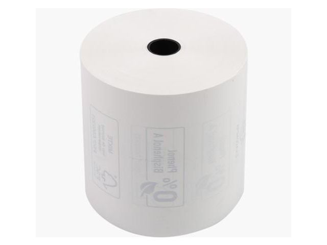 Exacompta Thermorulle Fenolfri 80x80x12 76m | Kontorsmaskiner - Kvittorullar och -skrivare - Kvittorullar | Kontorsexperten