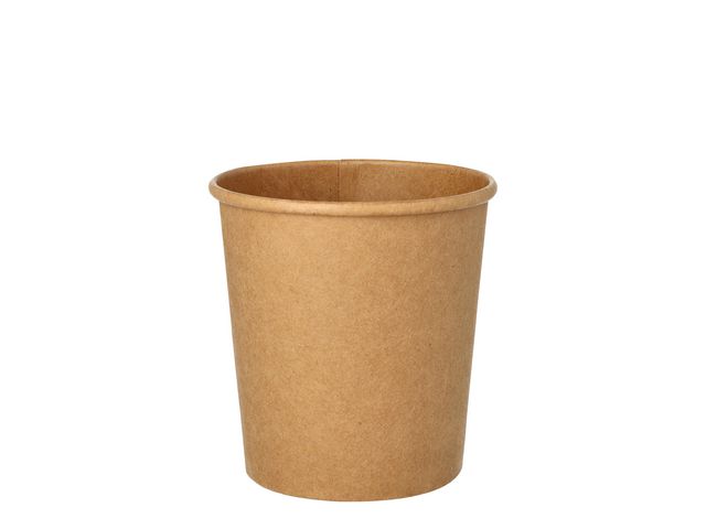 PAPSTAR Soppskål brun 470ml 25/fp | Kök och servering - Engångsartiklar - Tallrikar - Papper | Kontorsexperten