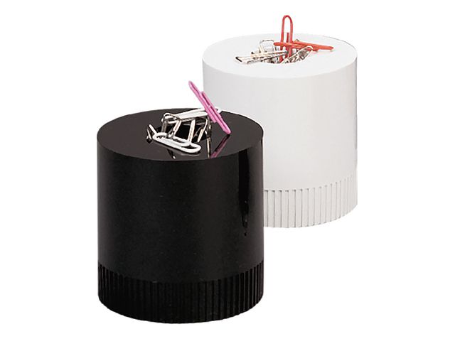 Arlac Gemhållare, magnetisk, polystyren, 68 x 70 mm, svart | Kontorsmaterial - Till skrivbordet - Gemkoppar | Kontorsexperten