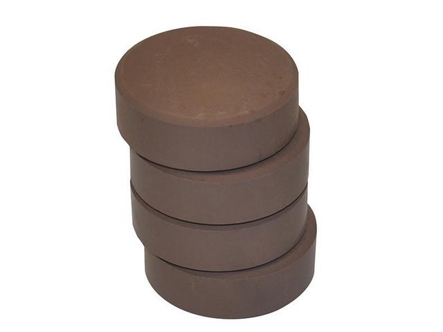 PLAYBOX Färgpuckar 57mm, mörkbrun 6/fp | Skola och förskola - Målarfärg och tillbehör - Färgblock | Kontorsexperten