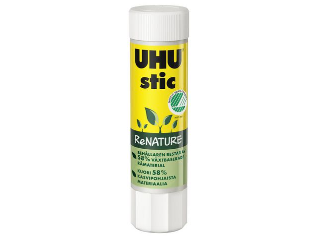 Uhu Limstift ReNATURE 40g | Kontorsmaterial - Tejp lim och häftmassa - Limstift | Kontorsexperten