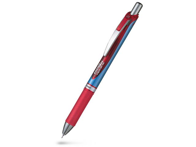 Pentel Gelpenna EnerGel needle 0,5 röd | Kontorsmaterial - Pennor - Gelpennor | Kontorsexperten