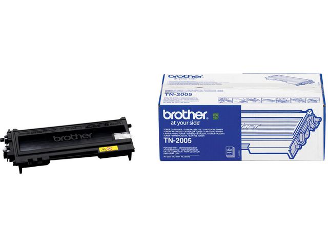Brother Toner TN-2005, svart, singelförpackning | Toner och bläck - Tonerkassetter - Toner Brother | Kontorsexperten