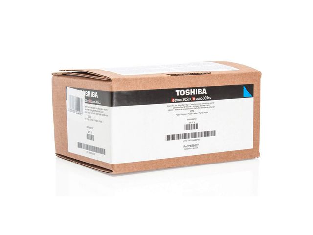 Toshiba Toner T305PCR Cyan | Toner och bläck - Tonerkassetter - Toner Toshiba | Kontorsexperten