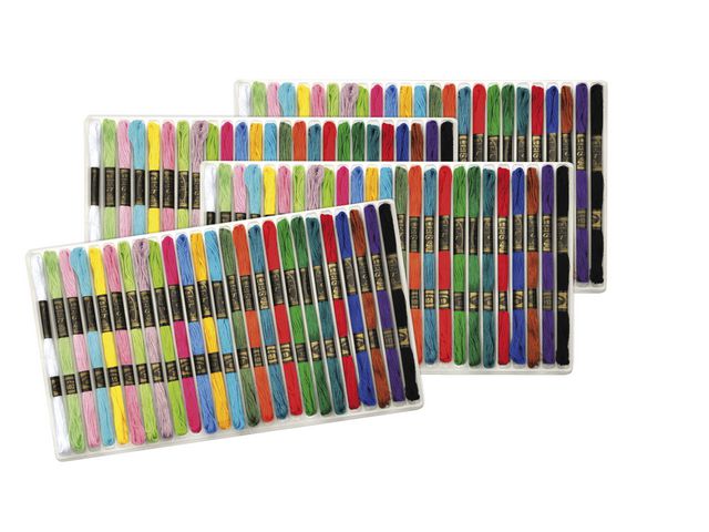 PLAYBOX Broderigarn 100/fp | Skola och förskola - Hobbymaterial - Garn | Kontorsexperten