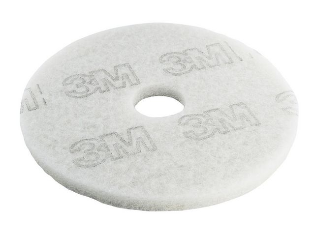 Scotch-Brite Rondell vit 20 | Städ och hygien - Städmaskiner - Rondeller - Scotch-Brite | Kontorsexperten