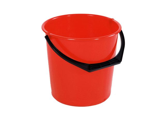 Nilfisk Hink rund röd 10l | Städ och hygien - Städredskap - Hinkar och tillbehör | Kontorsexperten