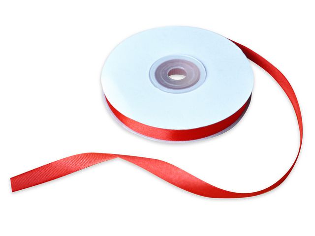 PLAYBOX Satinband 10mmx30m röd | Skola och förskola - Hobbymaterial - Band | Kontorsexperten