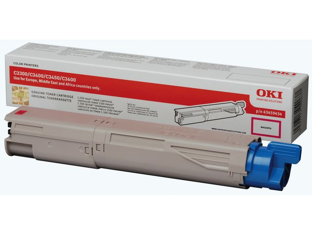 OKI Toner 46508714 Magenta | Toner och bläck - Tonerkassetter - Toner OKI | Kontorsexperten