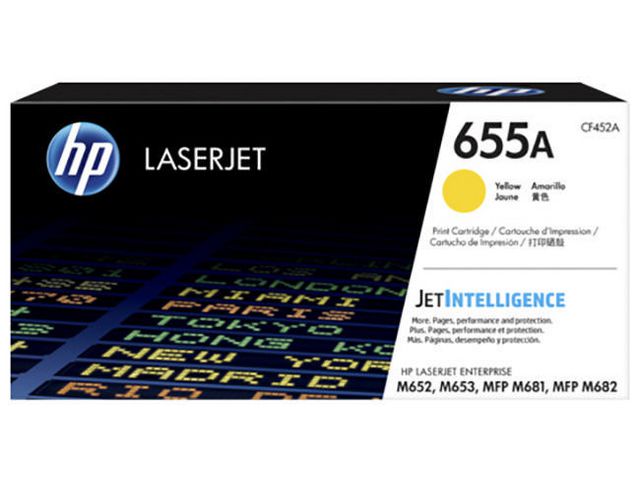 HP Toner CF452A 655A 10,5K Gul