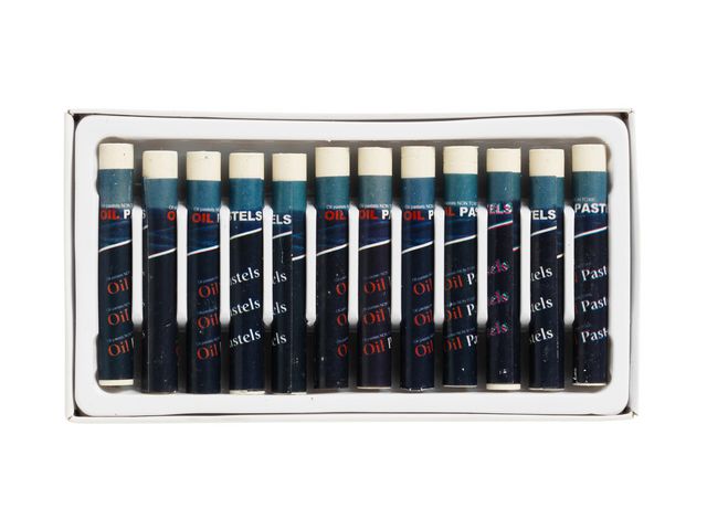 Oljepastellkrita vit 12/fp | Skola och förskola - Bild och form - Kritor | Kontorsexperten