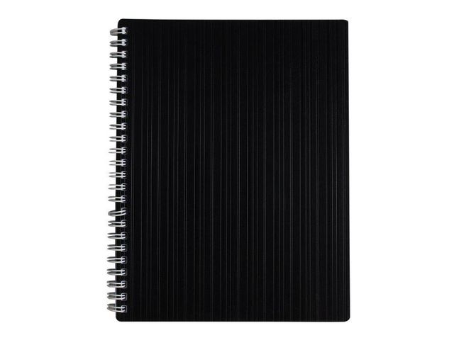 Ant.block A4 70g 70bl linj PP svart | Kontorsmaterial - Block och anteckningsböcker - Anteckningsblock | Kontorsexperten