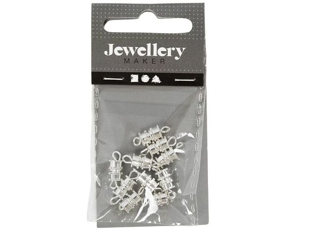 Creativ Company Halsbandslås skruvlås 16 mm 10/fp | Skola och förskola - Hobbymaterial - Lås, hakar, öglor och ringar | Kontorsexperten