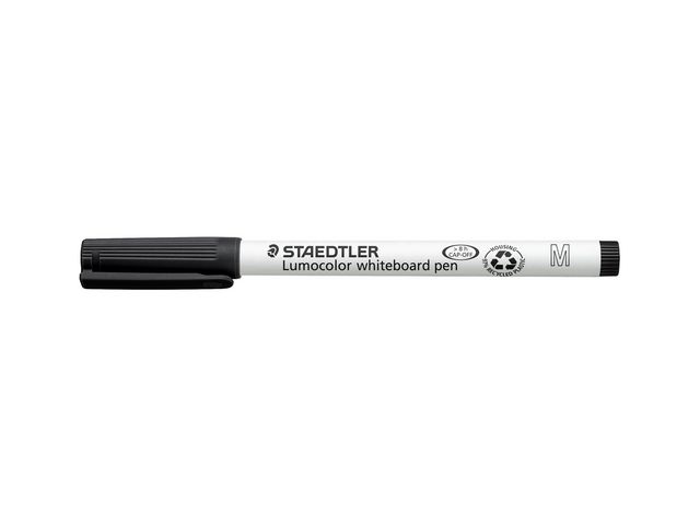 STAEDTLER Lumocolor Whiteboardpenna STAEDTLER rund 1,0 svart | Kontorsmaterial - Pennor - Whiteboardpennor - Rund spets | Kontorsexperten