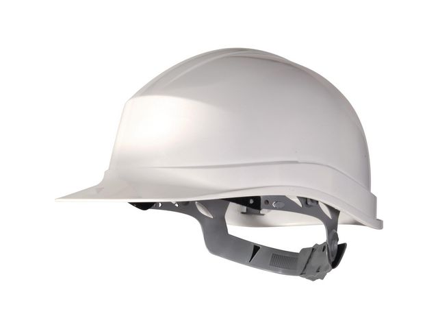 DELTA PLUS Skyddshjälm ZIRCON Vit | Skyddsutrustning - Huvudskydd - Hjälmar | Kontorsexperten