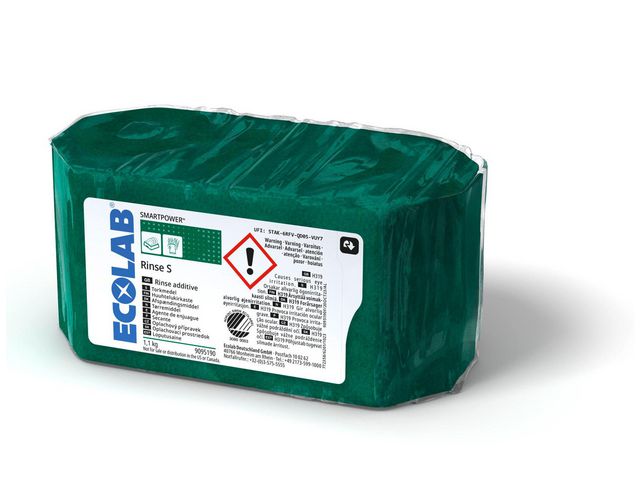 ECOLAB Torkmedel Apex Rinse 1,1kg 2/fp | Städ och hygien - Diskrengöring - Torkmedel och sköljmedel | Kontorsexperten