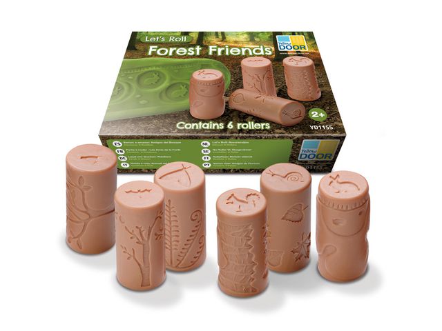 YELLOW DOOR Sagorullar - I skogen av sten 6/fp | Skola och förskola - Lekmaterial - Lekfigurer - Djur | Kontorsexperten