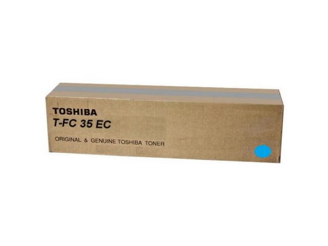 Toshiba Toner T-FC30EK Cyan | Toner och bläck - Tonerkassetter - Toner Toshiba | Kontorsexperten