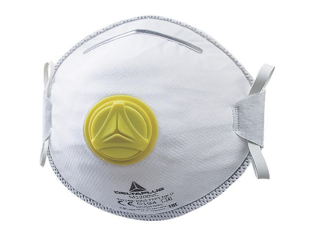 DELTA PLUS Andningsskydd FFP2 10/fp | Skyddsutrustning - Andningsskydd - Filtermasker | Kontorsexperten