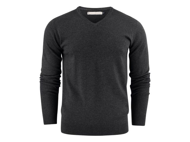 JAMES HARVEST Finstickad tröja v-ringad mörkgrå 2XL | Yrkeskläder - Tröjor och Sweatshirts - Stickat | Kontorsexperten