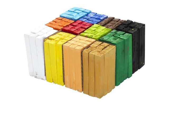 Torrpastellkrita soft 12x12 färger | Skola och förskola - Bild och form - Kritor | Kontorsexperten