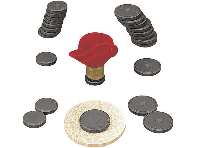 Magneter 20mm diameter 12/fp | Skola och förskola - Hobbymaterial - Magneter | Kontorsexperten