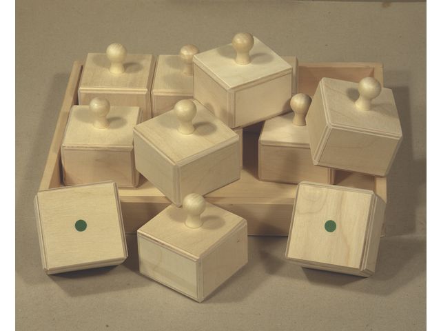 Ljudbaserad memorylek, trä, 1 till 2 spelare | Skola och förskola - Lekmaterial - Spel - Från 3 - 4 år | Kontorsexperten