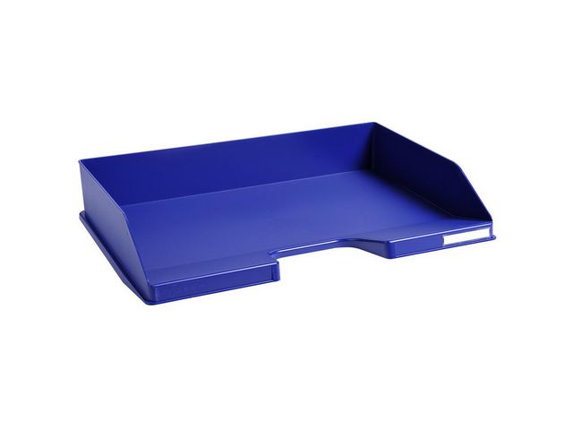 Exacompta Brevkorg Combo A4 öppen långsida blå | Kontorsmaterial - Till skrivbordet - Brevkorgar | Kontorsexperten