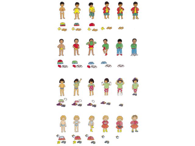 Pussel, påklädningstema | Skola och förskola - Lekmaterial - Pussel - Askpussel | Kontorsexperten