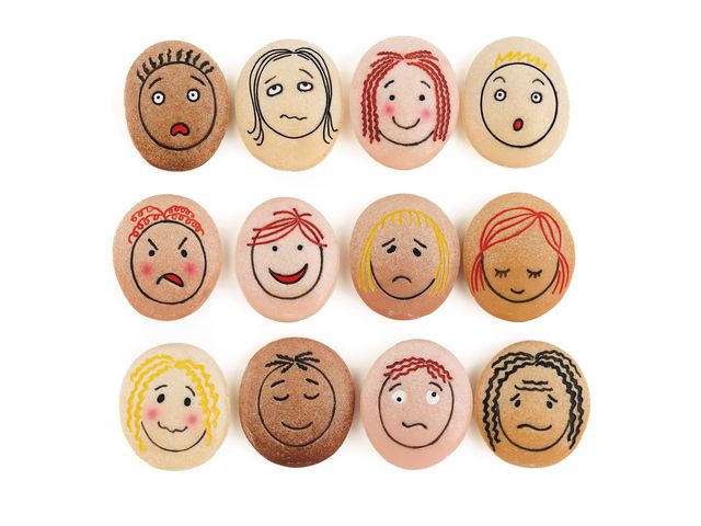 YELLOW DOOR Känslostenar 12/fp | Skola och förskola - Lekmaterial - Lekfigurer - Övriga | Kontorsexperten