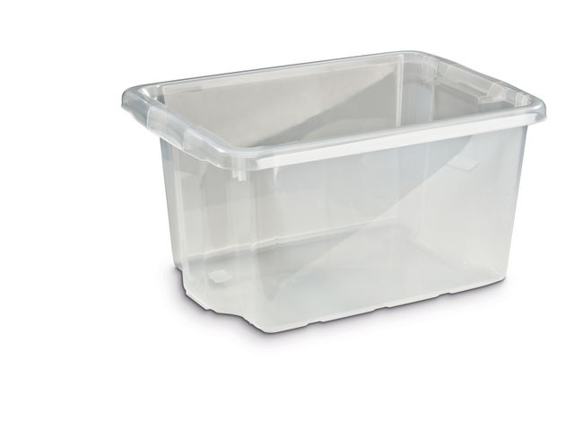 Produktfoto för FÖRVARINGSBOX 7400 SILVER 33L | Beijerbygg Byggmaterial