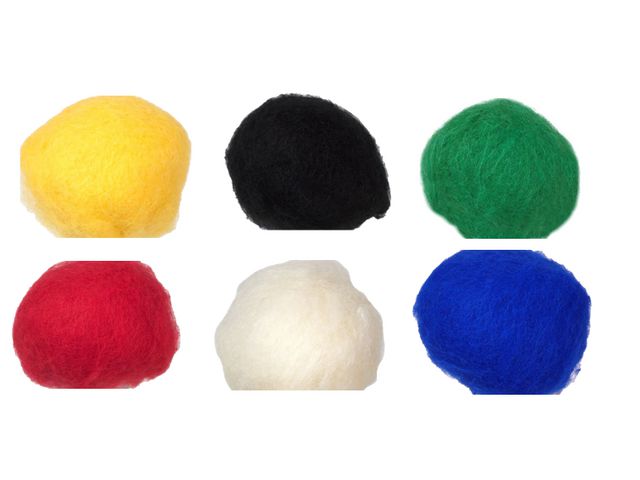 JÄRBO GARN Kardad ull 250 g, röd | Skola och förskola - Hobbymaterial - Garn | Kontorsexperten