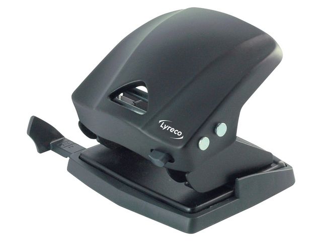 LYRECO Hålslag EU.hål 30ark svart | Kontorsmaterial - Till skrivbordet - Hålslag | Kontorsexperten