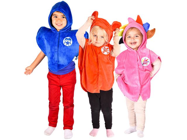 Maskeraddräkt Babblarna Set1 1-4år 3/fp | Skola och förskola - Lekmaterial - Maskeraddräkter | Kontorsexperten