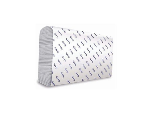 LYRECO Pappershandduk Z-vikt 2-lagers vit 3000/fp | Städ och hygien - Toalettpapper och torkpapper - Pappershanddukar | Kontorsexperten