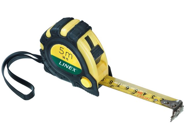 Produktfoto för Linex Måttband MT500 5m