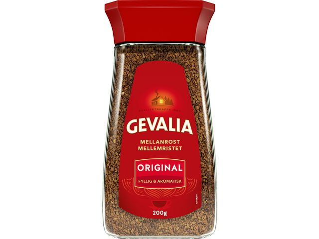 GEVALIA Kaffe Snabbkaffe burk 200g