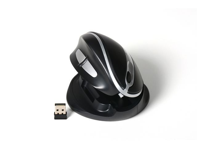 Mus Ergonomisk OYSTER Large Trådlös | Datorprodukter - Kringutrustning - Möss | Kontorsexperten