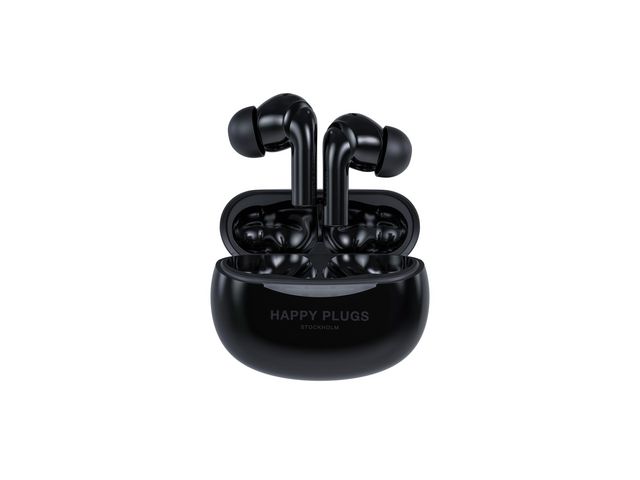 Headset HAPPY PLUGS Joy Pro ANC In-Ear svart | Datorprodukter - Ljud och bild - Hörlurar - In-Ear | Kontorsexperten