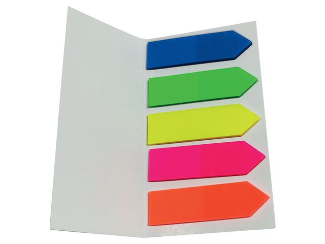 Lyreco Indexfilm 12x42mm 5 färger 125/fp | Kontorsmaterial - Indexflikar och märkflikar - Indexflikar i papper | Kontorsexperten