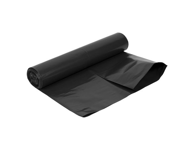 Plastsäck LD 125L 50my svart 25/rl | Städ och hygien - Påsar och säckar - Plastsäckar | Kontorsexperten