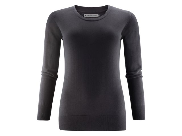 JAMES HARVEST Finstickad tröja u-ring dam svart 2XL | Yrkeskläder - Tröjor och Sweatshirts - Stickat | Kontorsexperten