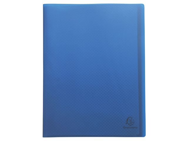 EXACOMPTA Demobok recycled 20 fickor blå | Kontorsmaterial - Pärmar och register - Demopärmar och demoböcker | Kontorsexperten