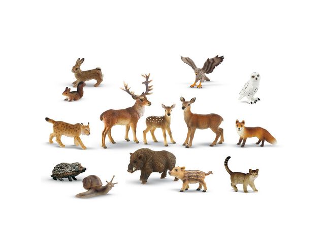 BULLYLAND Vilda djur Norden 14/fp | Skola och förskola - Lekmaterial - Lekfigurer - Djur | Kontorsexperten